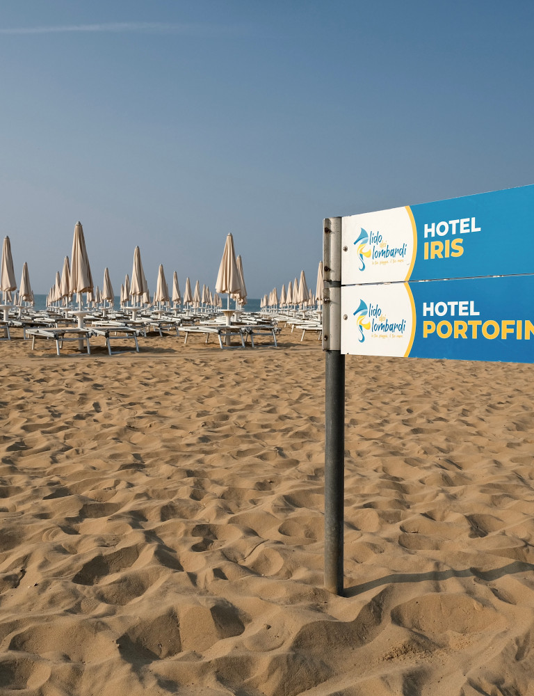 Spiaggia hotel portofino jesolo