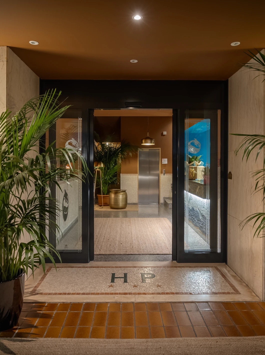 Ingresso principale hotel portofino jesolo